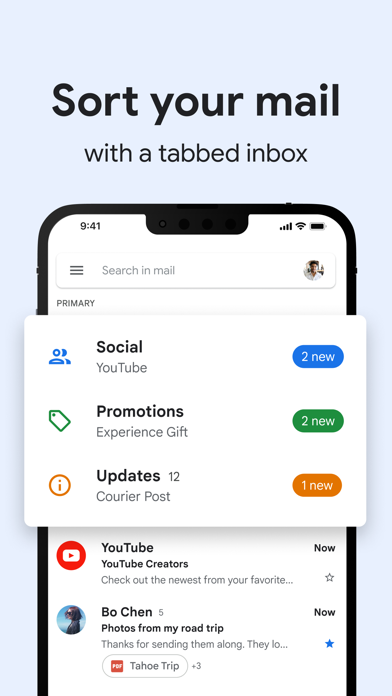 Captura 2 de Gmail - El correo de Google