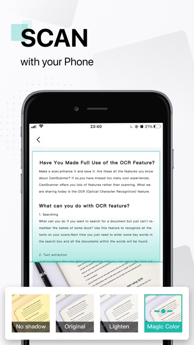 Captura 1 de CamScanner:Escanear Documentos