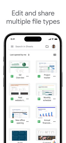 Captura 3 de Hojas de cálculo de Google