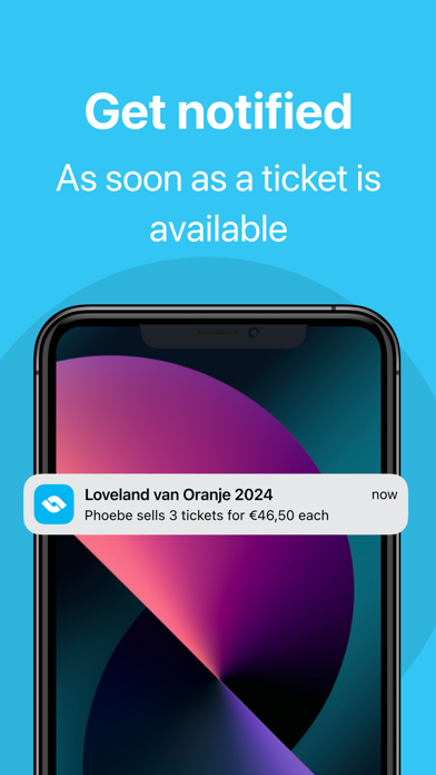 Captura 4 de TicketSwap - Buy, Sell Tickets