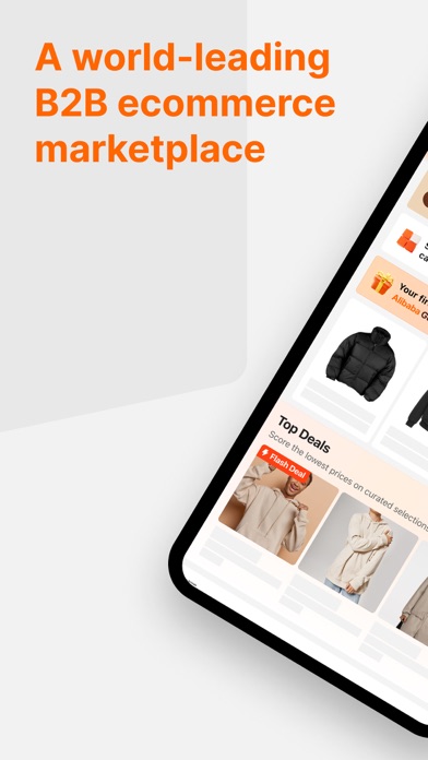 Captura 1 de App de comercio B2B Alibaba