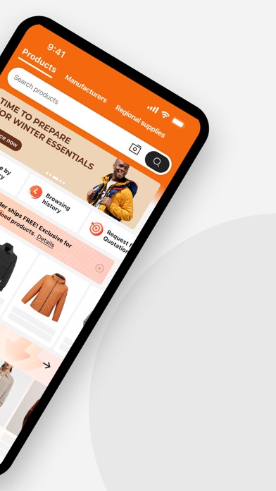 Captura 2 de App de comercio B2B Alibaba