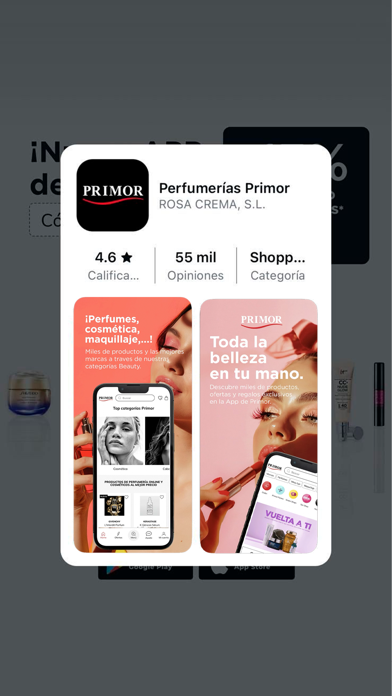 Captura 1 de Perfumerías Primor