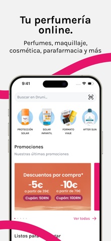 Captura 2 de DRUNI - Perfumería online