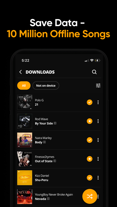 Captura 2 de Audiomack - Transmite música