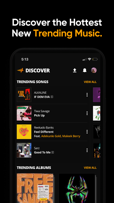 Captura 3 de Audiomack - Transmite música