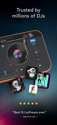Captura 3 de djay - DJ App & AI Mixer