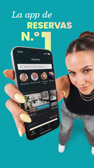 Captura 1 de Booksy para clientes
