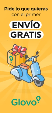 Captura 1 de Glovo: Comida a domicilio