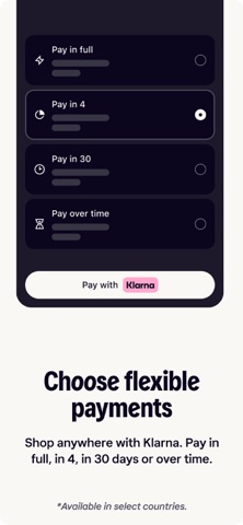 Captura 2 de Klarna: Pagos más inteligente