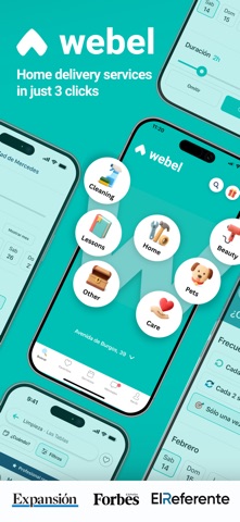 Captura 1 de Webel - Servicios a domicilio