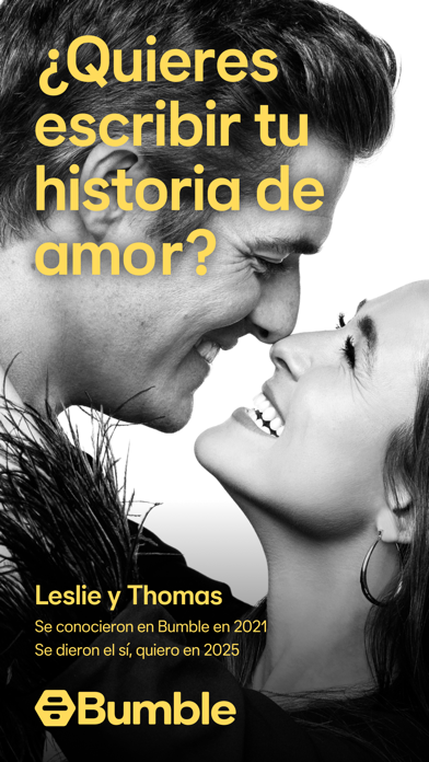 Captura 1 de Bumble: Chat. Ligar. Citas