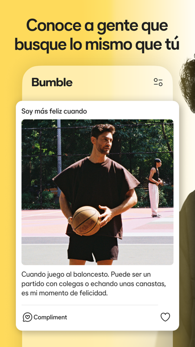 Captura 3 de Bumble: Chat. Ligar. Citas