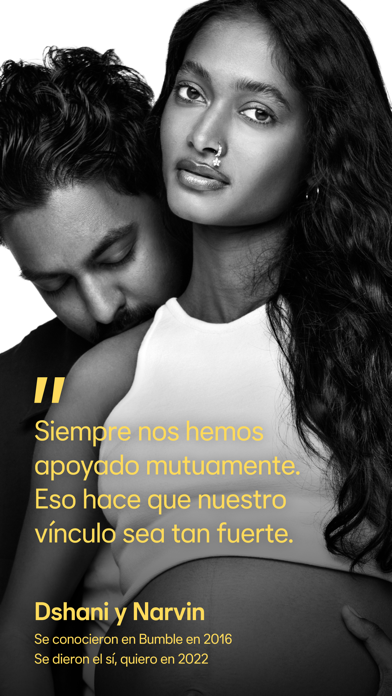 Captura 4 de Bumble: Chat. Ligar. Citas
