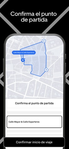 Captura 5 de Uber - Viajes en taxi y más
