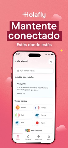 Captura 1 de Holafly eSIM: datos ilimitados