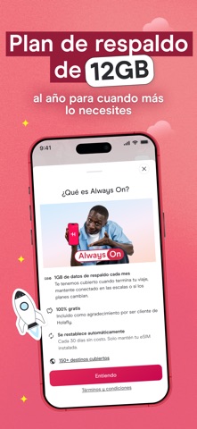 Captura 3 de Holafly eSIM: datos ilimitados