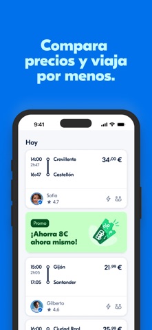 Captura 2 de BlaBlaCar: Viaja por menos