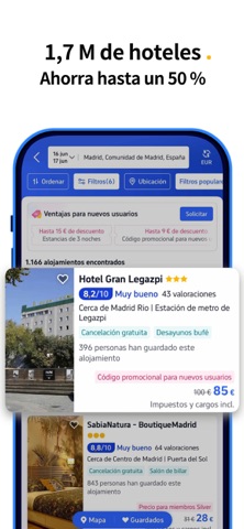 Captura 3 de Trip.com: Vuelo, Tren y Hotel