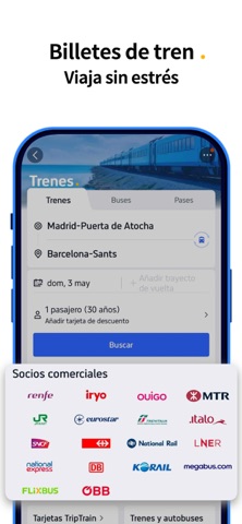 Captura 4 de Trip.com: Vuelo, Tren y Hotel