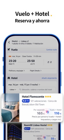 Captura 5 de Trip.com: Vuelo, Tren y Hotel