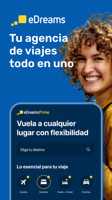 Captura 1 de eDreams: Vuelos y hoteles
