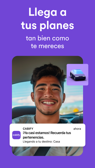 Captura 1 de Cabify, viaja como te mereces