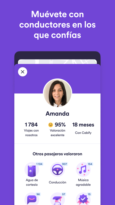 Captura 3 de Cabify, viaja como te mereces