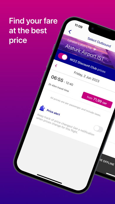 Captura 1 de Wizz Air - Reservar Vuelos