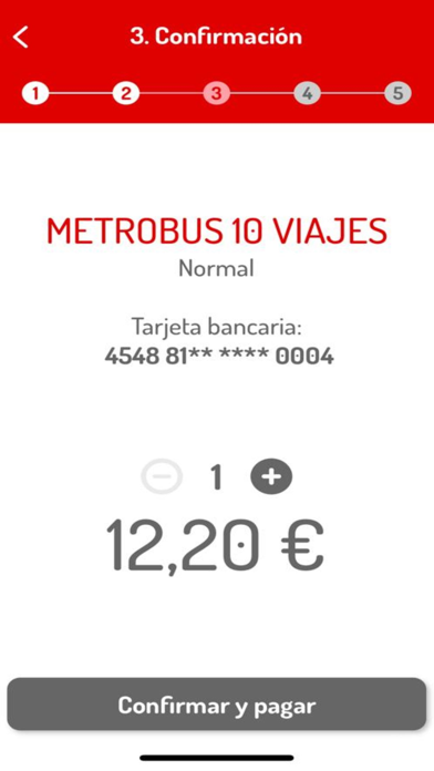 Captura 5 de Tarjeta Transporte
