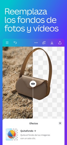 Captura 3 de Canva Editor de Fotos y Vídeos