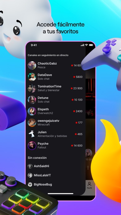 Captura 2 de Twitch: emisiones en directo