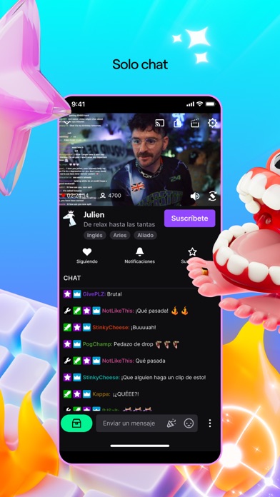 Captura 4 de Twitch: emisiones en directo