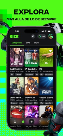 Captura 2 de Kick - Streaming en Directo