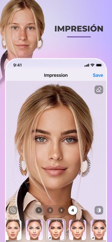Captura 1 de FaceApp: Editor facial ideal