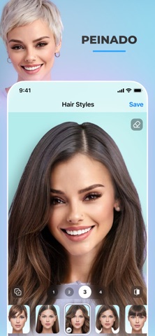 Captura 2 de FaceApp: Editor facial ideal