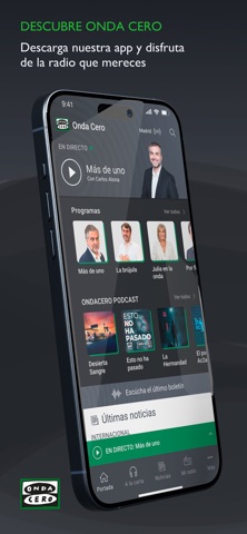 Captura 1 de Onda Cero: Radio FM y Podcast