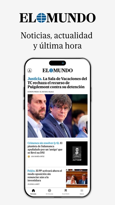 Captura 1 de El Mundo - Diario online