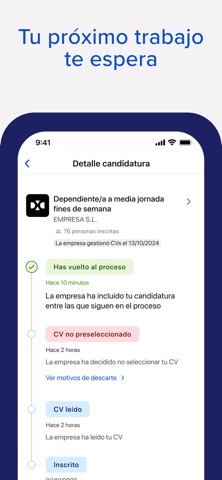 Captura 5 de InfoJobs - Trabajo y Empleo
