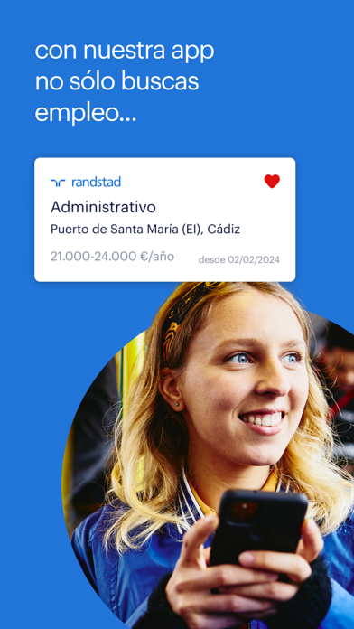 Captura 1 de Randstad App - Buscar trabajo