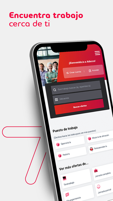 Captura 1 de Adecco: Buscar Trabajo