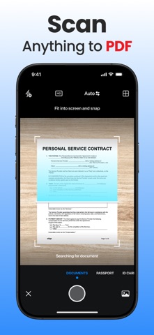 Captura 1 de Scanner App: PDF y documentos