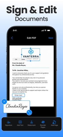 Captura 2 de Scanner App: PDF y documentos