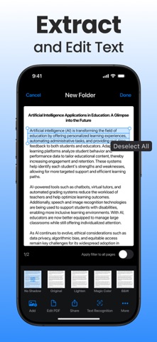 Captura 4 de Scanner App: PDF y documentos