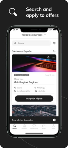 Captura 1 de B4work - Ofertas de empleo