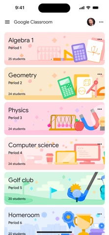 Captura 1 de Google Classroom