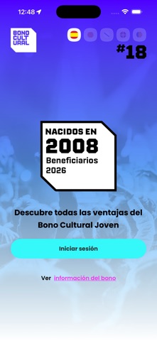 Captura 1 de Bono Cultural Joven 2026