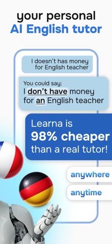 Captura 2 de Learna AI: Aprender Inglés