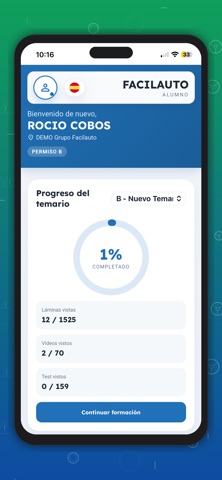 Captura 1 de Facilauto Formacion