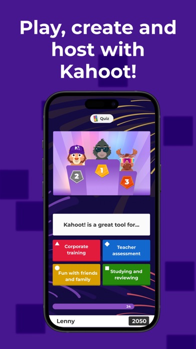 Captura 1 de Kahoot! - Juega y crea quizzes